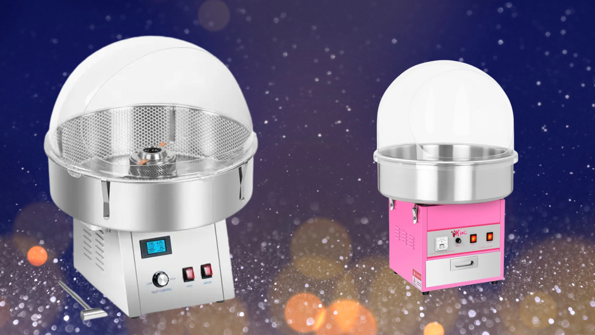 550 Bjud på nostalgisk sockervadd och skapa en magisk känsla på festen. Maskinen är enkel att använda och levererar fluffig, färsk sockervadd på bara några sekunder. Perfekt för barnkalas, marknader och större event där man vill erbjuda något extra. En garanterad publikfavorit som sprider både glädje och sötma.